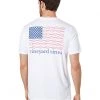 Vineyard Vines Short Sleeve USA Tennis Flag Pocket T-Shirt | Shirts & Tops