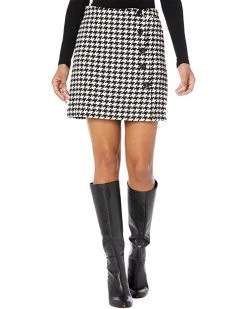 Vince Camuto Miniskirt with Non Function Buttons | Skirts
