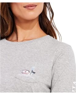 Vineyard Vines Long Sleeve Luxe Ski Pocket Tee | Shirts & Tops -Vince Camuto Shop 81 7kSbAKL. AC SR736920