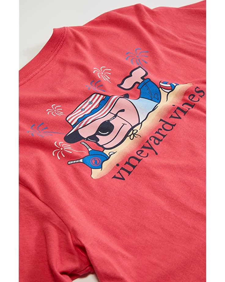 Vineyard Vines Kids Short Sleeve Beach Whale Glow Pocket T-Shirt (Toddler/Little Kids/Big Kids) | Shirts & Tops 4 Vineyard Vines Kids Short Sleeve Beach Whale Glow Pocket T-Shirt (Toddler/Little Kids/Big Kids) | Shirts & Tops - Image 2