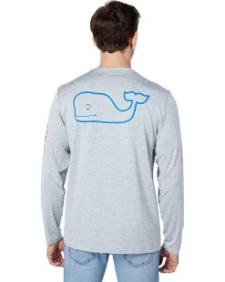 Vineyard Vines Long Sleeve Whale Harbor T- Shirt | Shirts & Tops