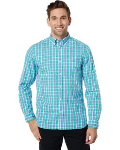 Vineyard Vines Classic Fit Check Poplin Shirt | Shirts & Tops