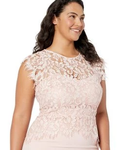 Vince Camuto Lace Mock Neck Peplum Signature Stretch Crepe Skirt Bodycon | Dresses -Vince Camuto Shop 81Kzhv8GHeL. AC SR736920