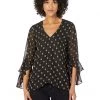 Vince Camuto V-Neck Flutter Sleeve Blouse | Shirts & Tops