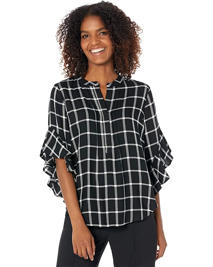 Vince Camuto Ruffle Sleeve Pin Tuck Blouse | Shirts & Tops 3 Vince Camuto Ruffle Sleeve Pin Tuck Blouse | Shirts & Tops