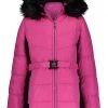 Vince Camuto Camuto Girls' Warm Hooded Coat Jacket with Belt | Coats & Outerwear
