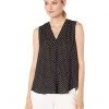 Vince Camuto Sleeveless Poetic Dots V-Neck Blouse | Shirts & Tops -Vince Camuto Shop 81x5KQnhJvL. AC SR736920