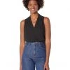 Vince Camuto Sleeveless Invert V-Neck Blouse | Shirts & Tops