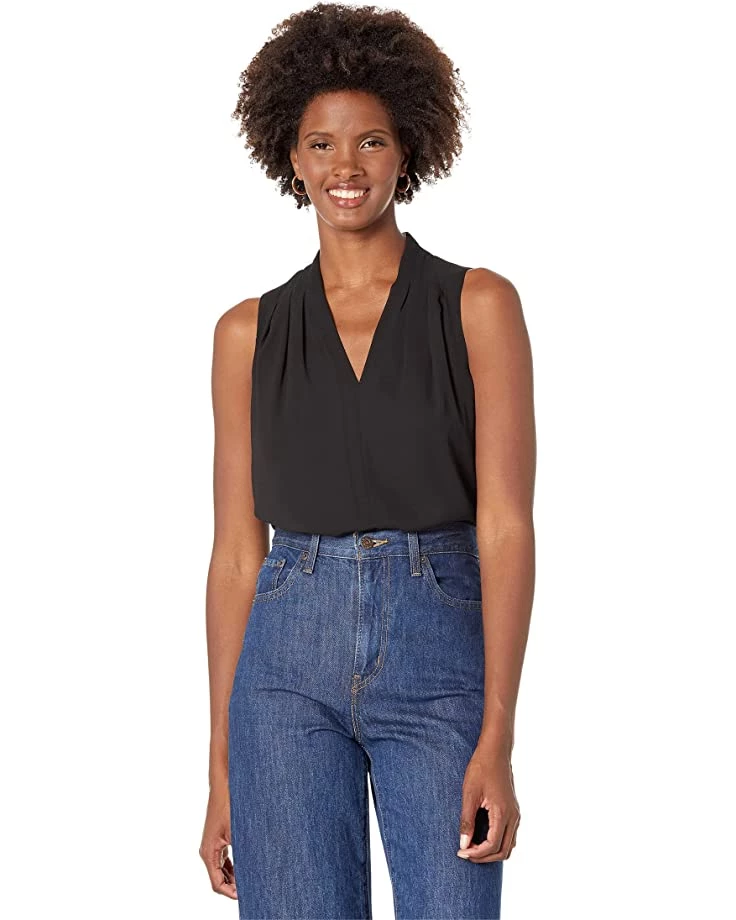 Vince Camuto Sleeveless Invert V-Neck Blouse | Shirts & Tops 3 Vince Camuto Sleeveless Invert V-Neck Blouse | Shirts & Tops