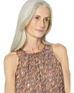 Vince Camuto Sleeveless Shell Blouse with Rouched Neck | Shirts & Tops -Vince Camuto Shop 91FpCtJ71L. AC SR736920