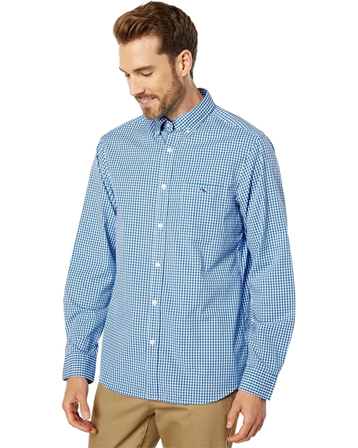 Vineyard Vines Classic Fit Gingham Poplin Shirt | Shirts & Tops 7 Vineyard Vines Classic Fit Gingham Poplin Shirt | Shirts & Tops - Image 5