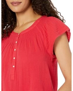Vineyard Vines Gauze Flutter Sleeve Top | Shirts & Tops -Vince Camuto Shop 91flsi9KJEL. AC SR736920
