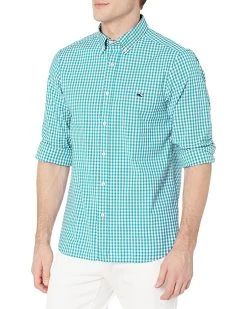 Vineyard Vines Men's Classic Fit Gingham Shirt in Stretch Cotton | Shirts & Tops